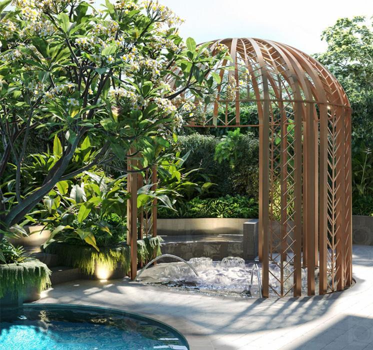 Lusso Suites - D1Mension & Zenity Residence, Sg'S Heart ホーチミン市 エクステリア 写真