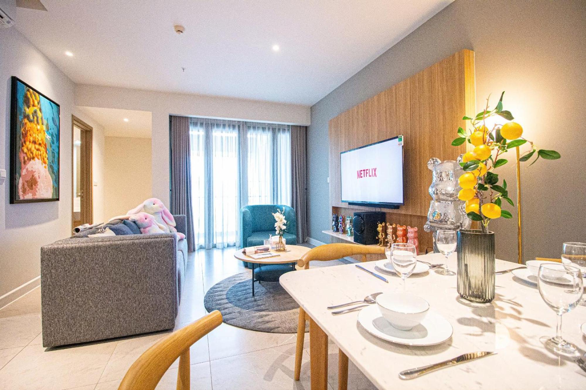 Lusso Suites - D1Mension & Zenity Residence, Sg'S Heart ホーチミン市 エクステリア 写真