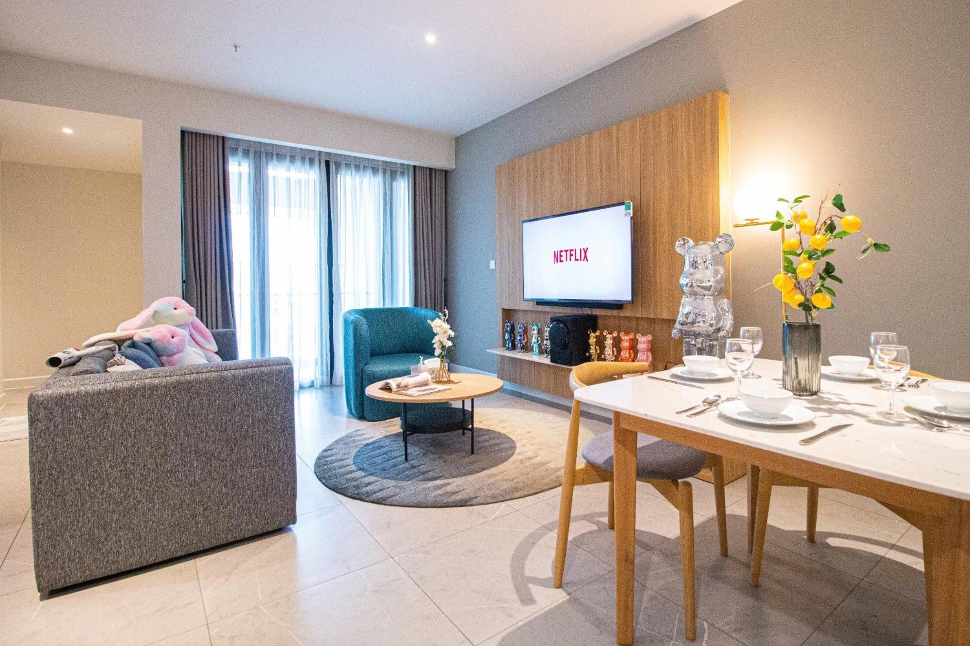 Lusso Suites - D1Mension & Zenity Residence, Sg'S Heart ホーチミン市 エクステリア 写真