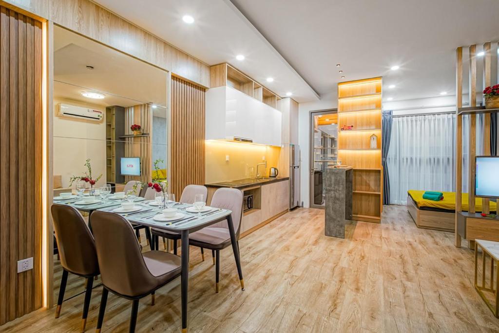 Lusso Suites - D1Mension & Zenity Residence, Sg'S Heart ホーチミン市 エクステリア 写真
